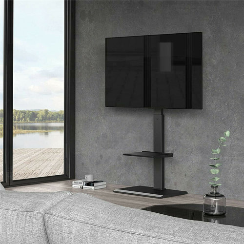 Symple Stuff Universal Swivel Floor TV Stand With Bracket For 3265